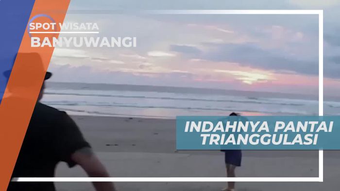 Menikmati Keindahan Panorama Pantai Trianggulasi Banyuwangi