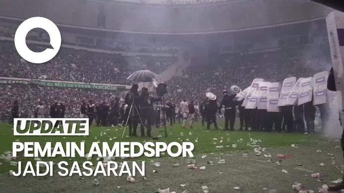 Pertandingan Sepak Bola di Turki Rusuh, 7 Orang Ditangkap