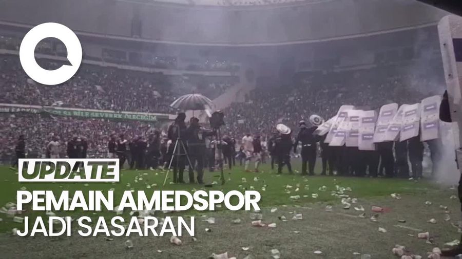 Pertandingan Sepak Bola di Turki Rusuh, 7 Orang Ditangkap