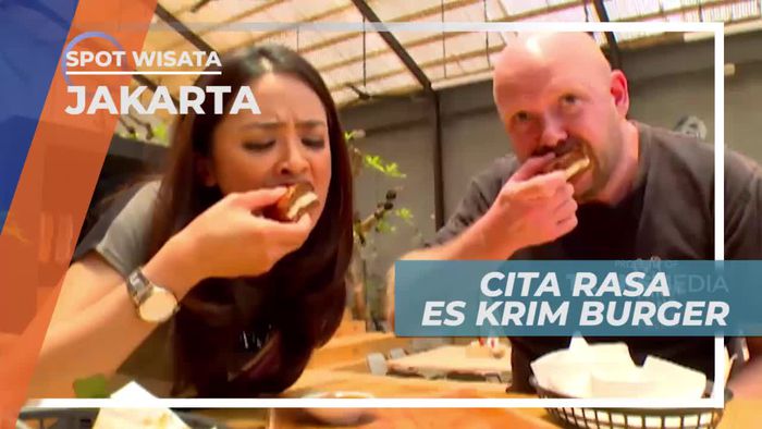 Vanilla Guerilla, Es Krim Burger yang Unik dan Lezat, Jakarta