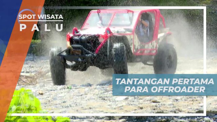 Melewati Hamparan Batu Kerikil dan Sungai Kecil, Palu