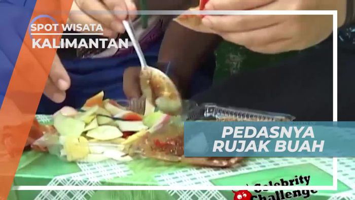 Pedas nan Segar, Lezatnya Rujak Buah Samarinda