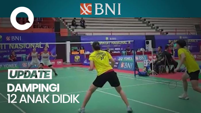 Saat Sony Dwi Kuncoro Jadi Pelatih-Dampingi Murid di BNI Sirnas Purwokerto