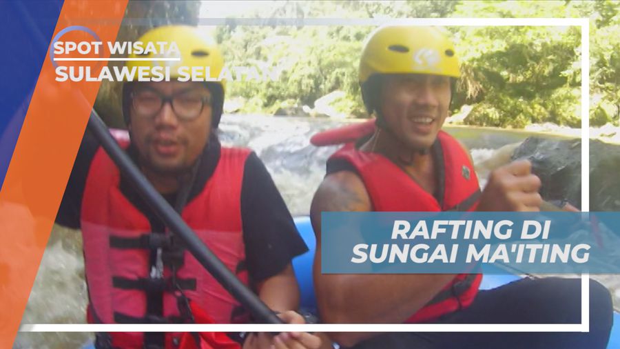 Bersiap Memacu Adrenalin Menyusuri Jeram Sungai Maiting, Sulawesi Selatan