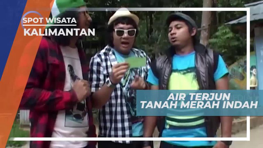 Menikmati Pesona Keindahan Air Terjun Tanah Merah Indah Samarinda