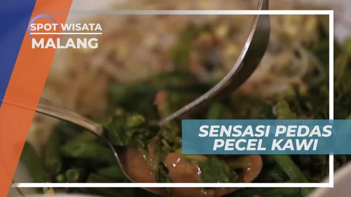 Menikmati Sensasi Pedas Pecel Kawi, Kota Malang
