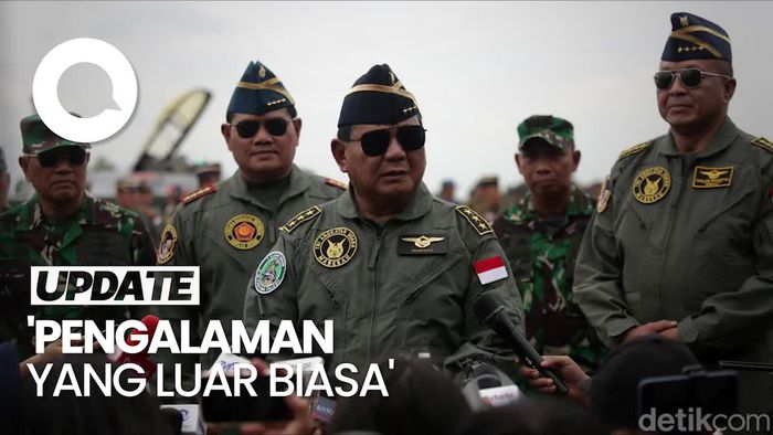 Prabowo Dapat Wing Kehormatan, Disematkan Langsung Panglima TNI