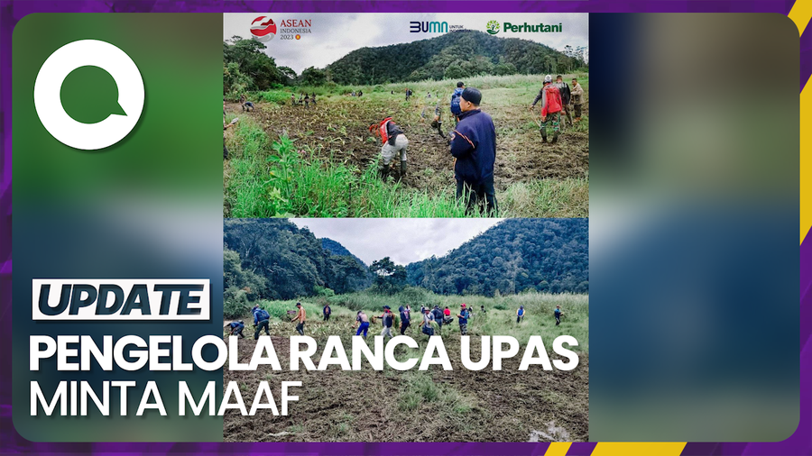 Perhutani Rehabilitasi Lahan Ranca Upas yang Rusak Gegara Balap Trail