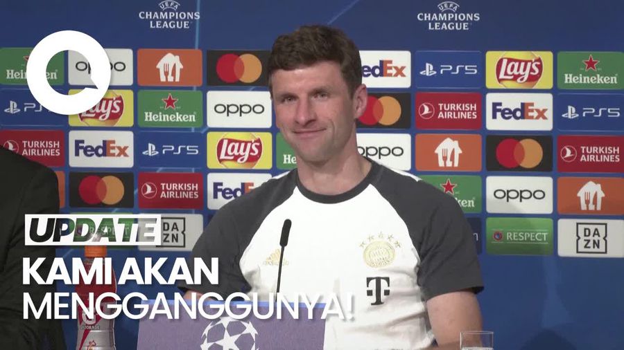 Thomas Muller: Kami Tak Akan Biarkan Mbappe Bersenang-senang
