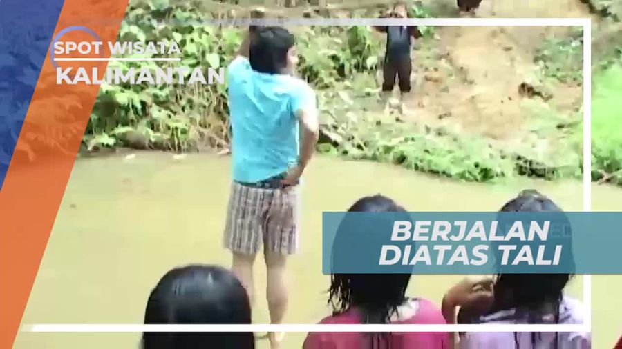 Uji Kebolehan Berjalan di Atas Tali Samarinda