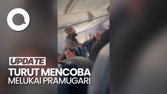 Nekat! Pria AS Coba Buka Pintu Darurat Pesawat untuk Melompat