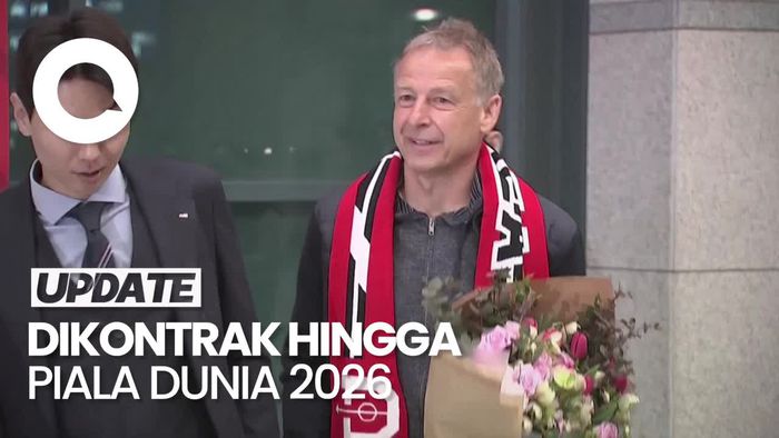 Resmi Latih Timnas Korsel, Klinsmann: Tujuan Saya Meraih Piala Asia