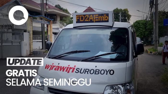 Kesan Warga Naik Feeder Wira-Wiri Suroboyo: Ada AC-Nyaman-Hemat