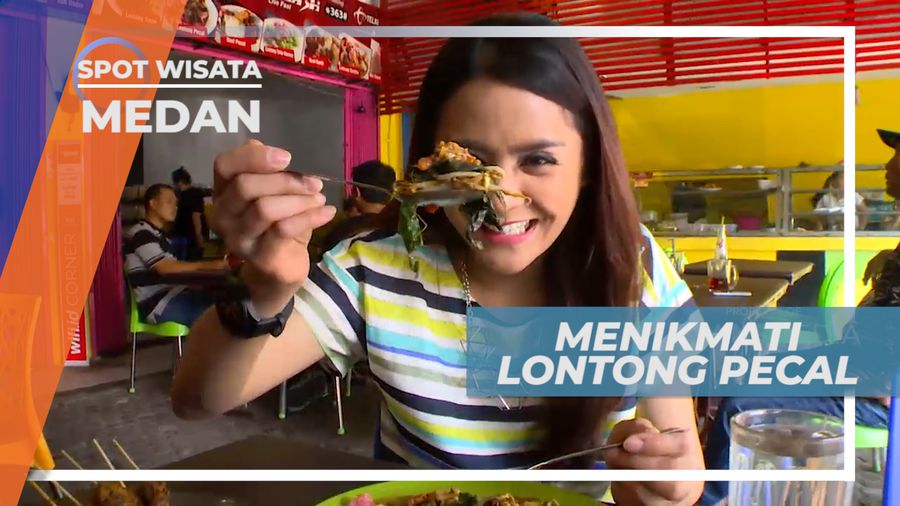 Lontong Medan, Mencicipi Irisan Sayuran Matang Dengan Guyuran Sambal Pecal Khas Medan