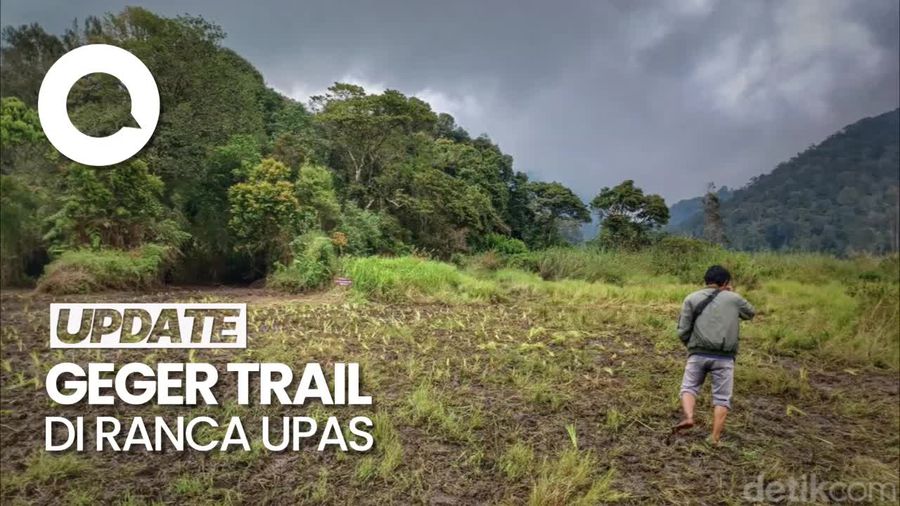 Event Trail di Ranca Upas: Motor Dibakar, Edelweis Dirusak, Logo Pemkab Dicatut