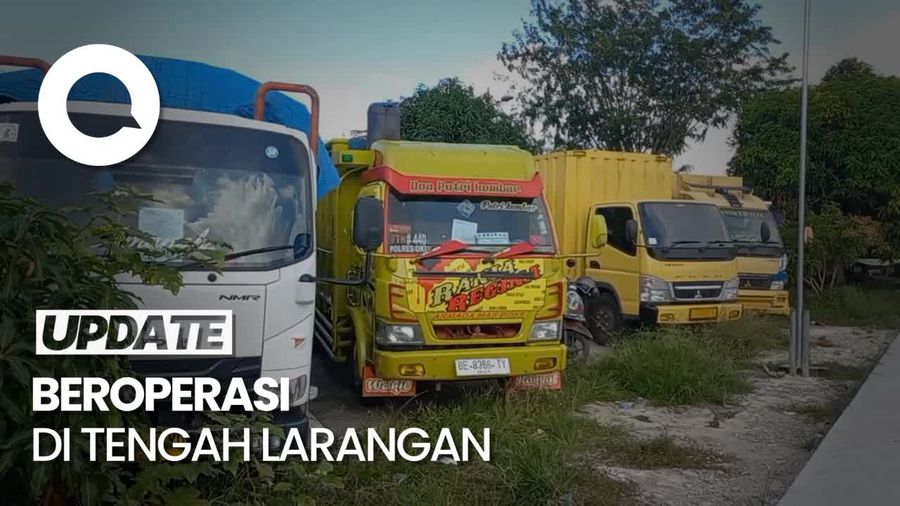 Dipicu Inisiatif Warga, 18 Truk Batu Bara Bandel Diamankan Polda Jambi