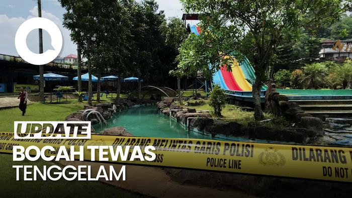 Bocah 7 Tahun Tewas Usai Tenggelam di Kolam Renang Sukabumi
