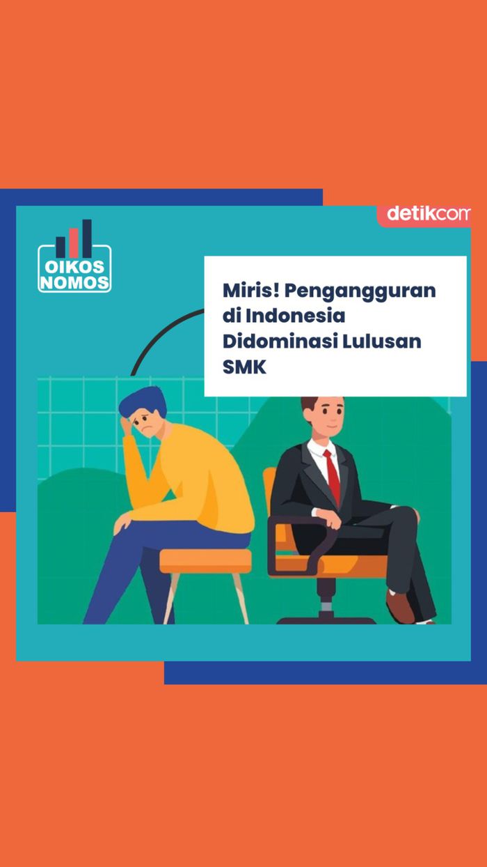 SMK Dominasi Pengangguran di RI