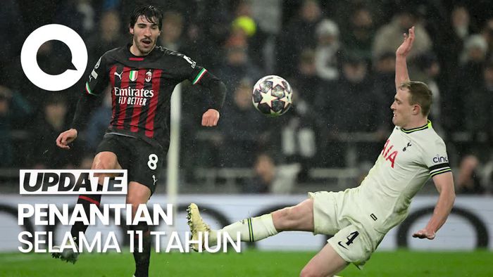 Singkirkan Tottenham, AC Milan Lolos ke Perempatfinal Liga Champions