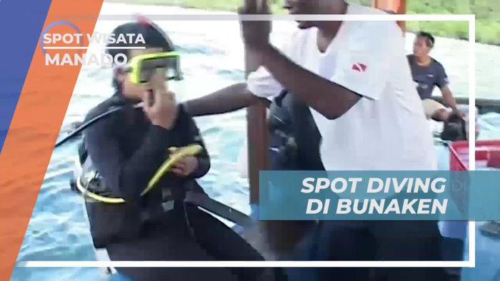 Diving Menikmati Keindahan Panorama Bawah Air Bunaken Manado