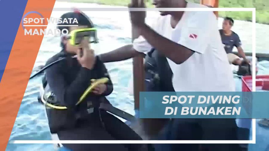 Diving Menikmati Keindahan Panorama Bawah Air Bunaken Manado