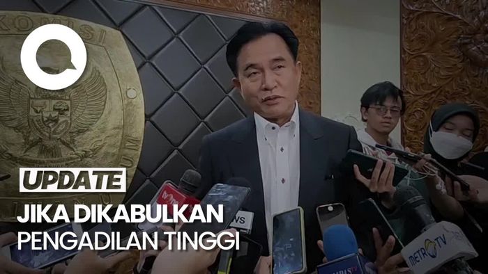 Yusril Bicara Parpol Berhak Melawan Putusan Tunda Pemilu PN Jakpus