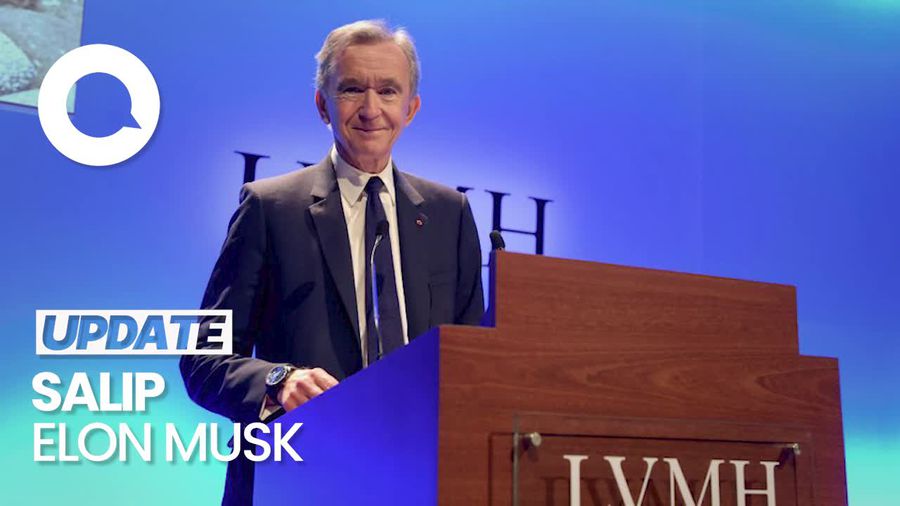 Orang Terkaya di Dunia versi Bloomberg: Bos LVMH, Bernard Arnault