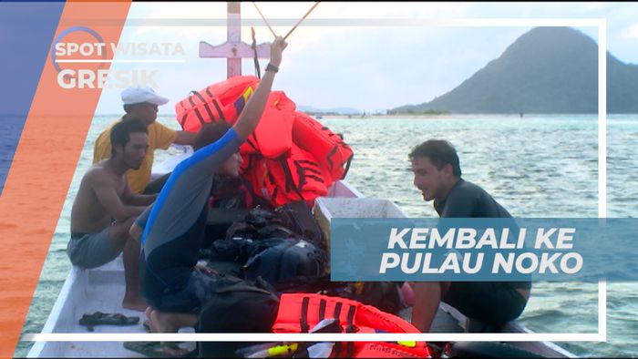 Perjalanan Kembali Ke Pulau Noko Membawa Hasil Tangkapan Ikan, Gresik