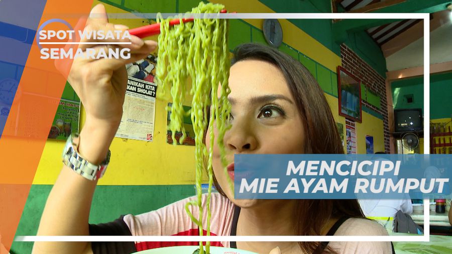 Mencicipi Lezat Nikmat Mie Ayam Rumput yang Unik, Semarang