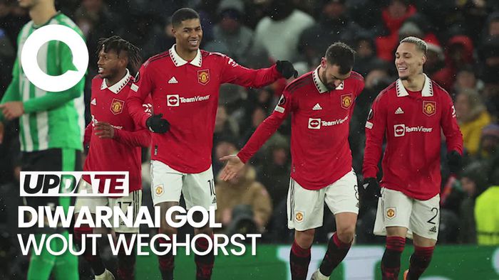 Manchester United Gasak Real Betis 4-1