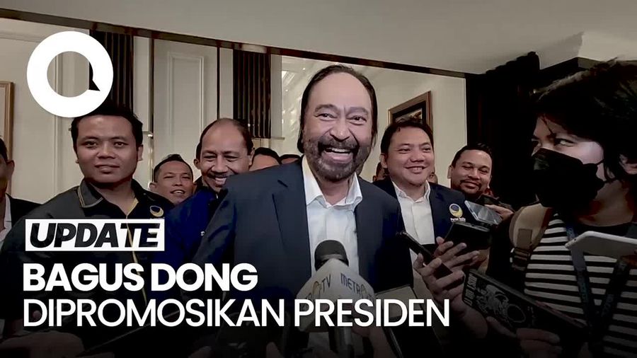 Paloh Respons Jokowi Bareng Prabowo-Ganjar: Bagus, Dipromosikan Presiden