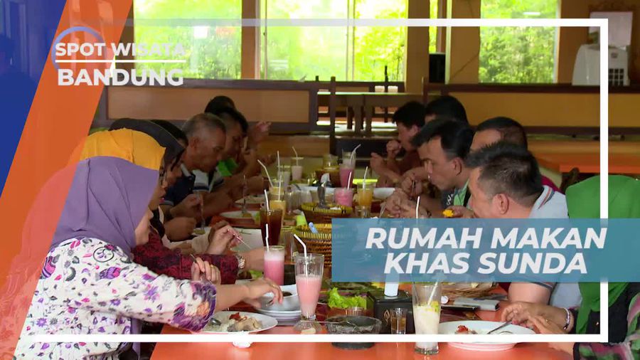 Berkunjung ke Rumah Makan Khas Sunda, Bandung