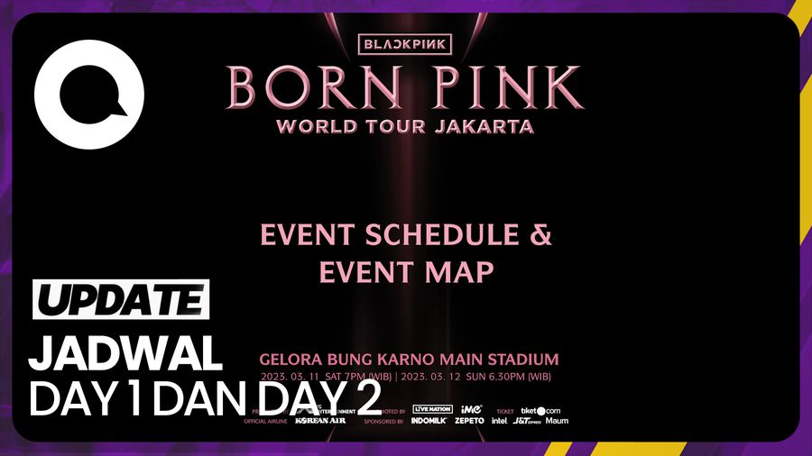 BLINK, Yuk Cek Jadwal Antre-Mulai Konser BLACKPINK Born Pink!