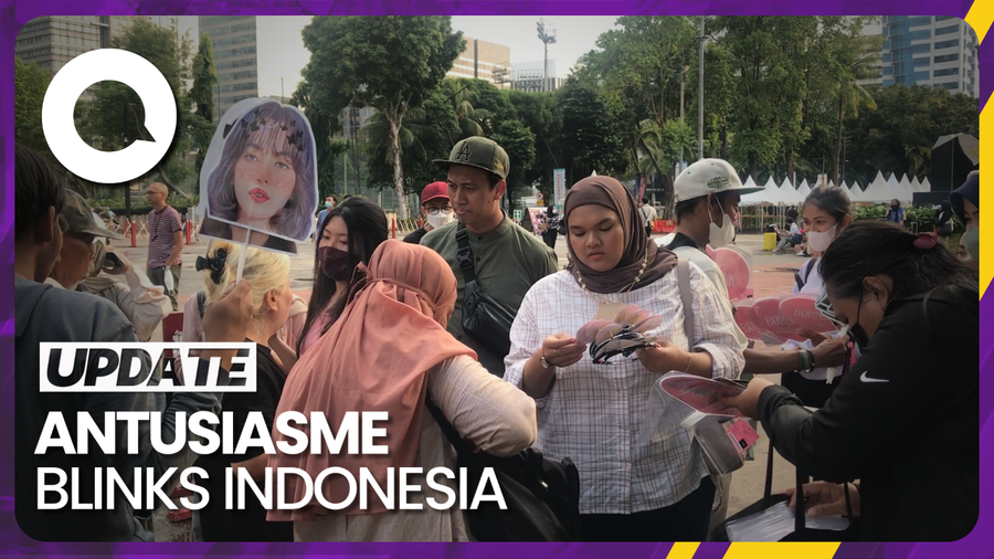 H-1 Konser BLACKPINK, Begini Suasana GBK