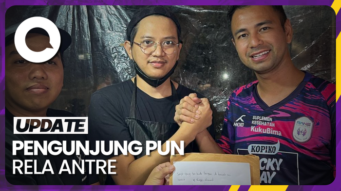 Potret Warung Kaki Lima yang Dapat Investasi dari Raffi Ahmad