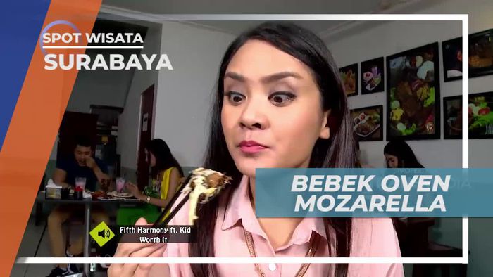 Bebek Oven Mozzarella, Kuliner Andalan di Bebek Pak Joss Surabaya