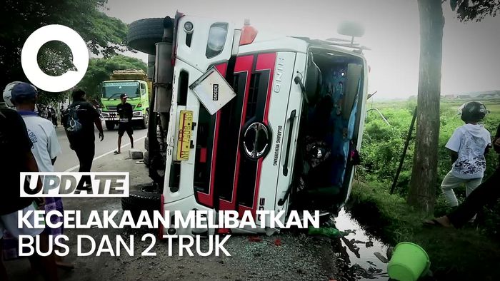 Jumlah Korban Laka Maut Pantura Rembang, 4 Tewas-16 Luka-luka