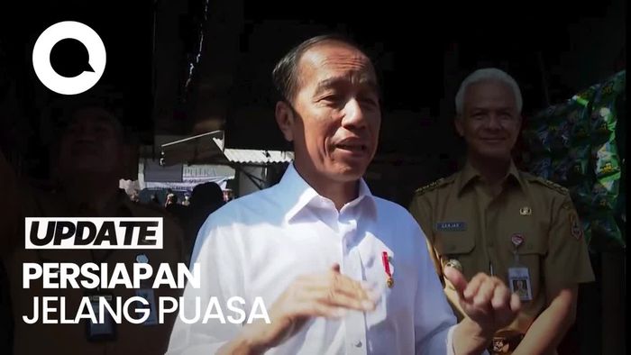 Jokowi Tinjau Pasar Mendenrejo Blora Jelang Puasa: Harga-harga Baik