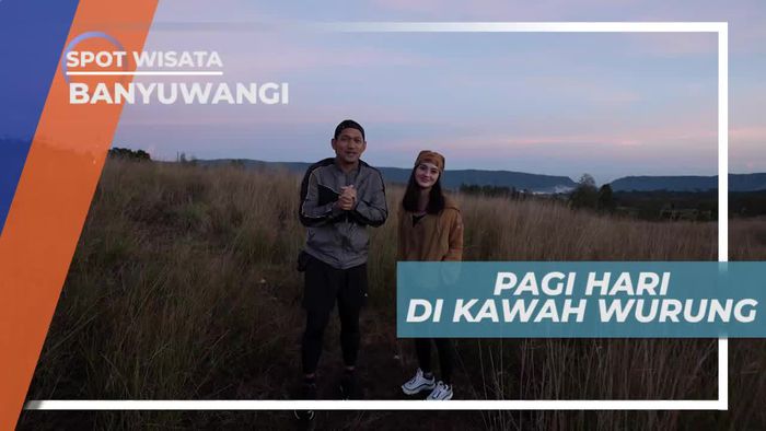 Menikmati Panorama Indah Matahari Terbit di Kawasan Kawah Wurung Banyuwangi