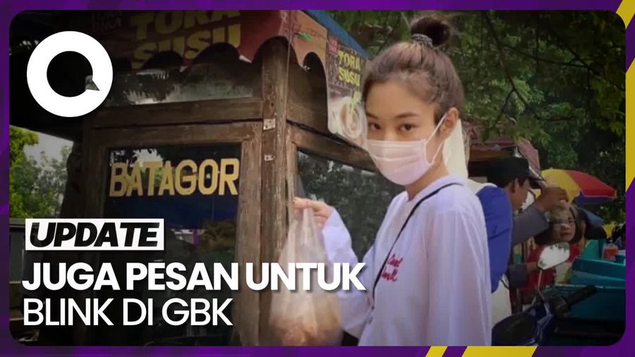 Sandiaga Uno Pamer Foto Jennie BLACKPINK Beli Batagor