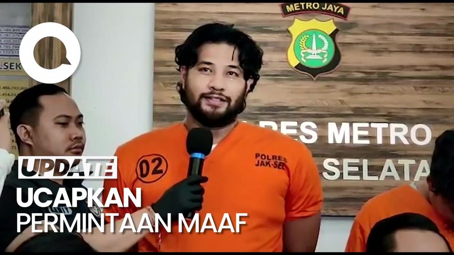 Tangis Ammar Zoni Usai Ditangkap karena Narkoba Kedua Kalinya