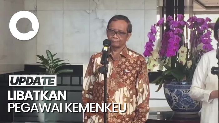 Mahfud Duga Transaksi Aneh Rp 300 T di Kemenkeu Pencucian Uang