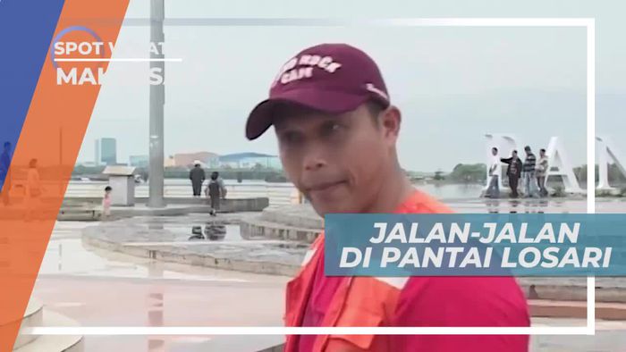 Berkunjung ke Pantai Losari Makassar