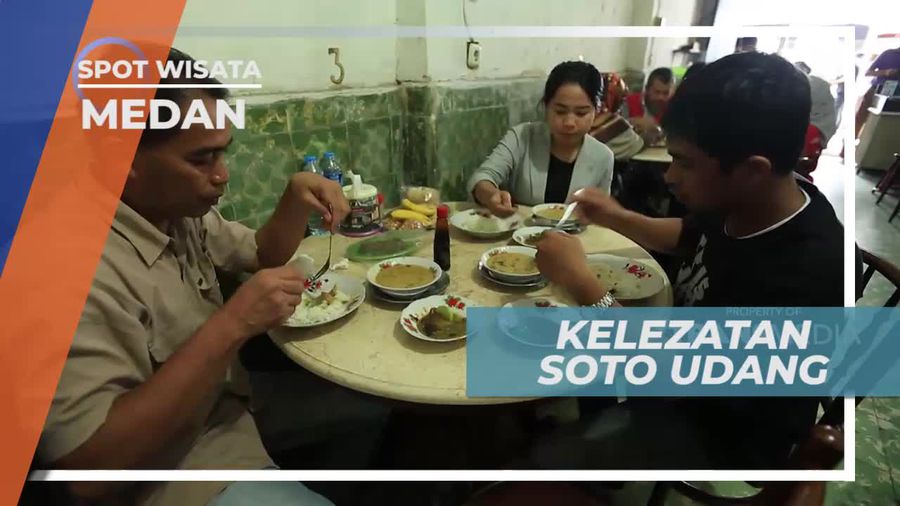 Perkedel dan Kerupuk Kulit, Pelengkap Saat Menikmati Soto Udang Medan