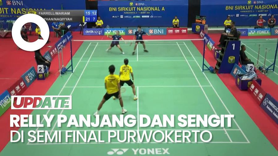 Pebulu Tangkis Muda Unjuk Gigi di Semi Final Sirnas 2023