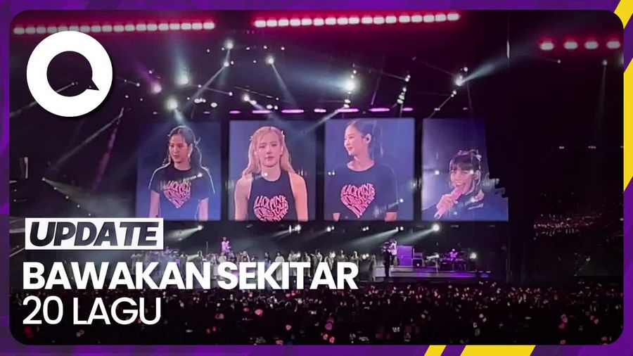 Atmosfer Panas Konser Born Pink BLACKPINK di GBK