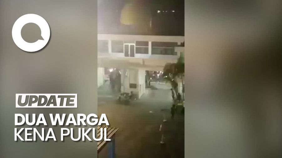 Massa Pesilat di Gresik Geruduk Polsek Balongpanggang-Ricuh di RS
