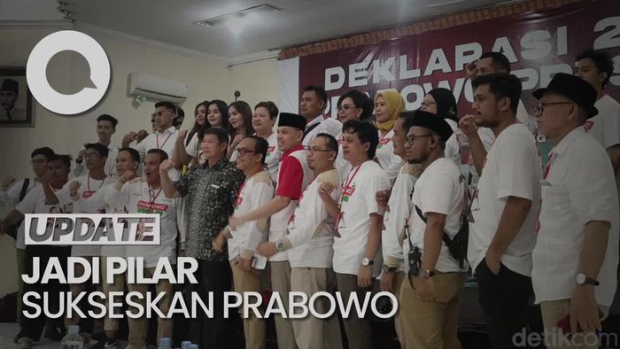 Deklarasi Prabowo Mania 08: Kader Terbaik Lanjutkan Kepemimpinan Jokowi