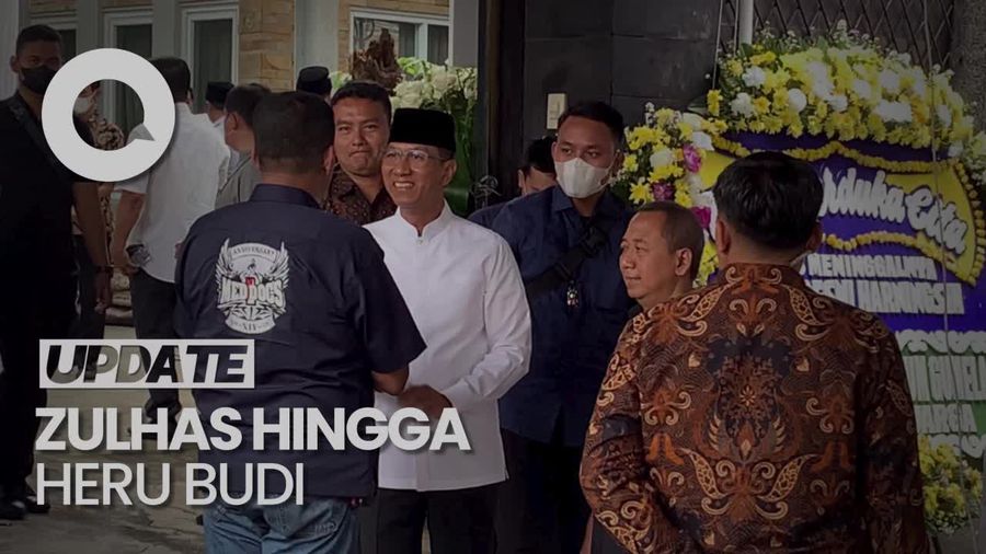 Istri Moeldoko Meninggal, Menteri Jokowi-Pj Gubernur DKI ke Rumah Duka