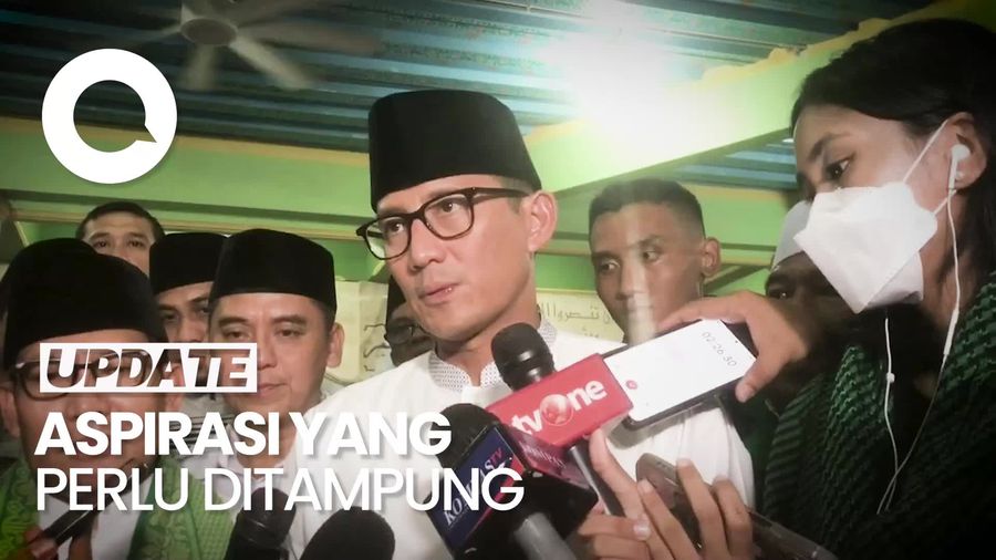 Diajak Gabung PPP Saat Hadiri Harlah, Sandiaga Jawab Ini